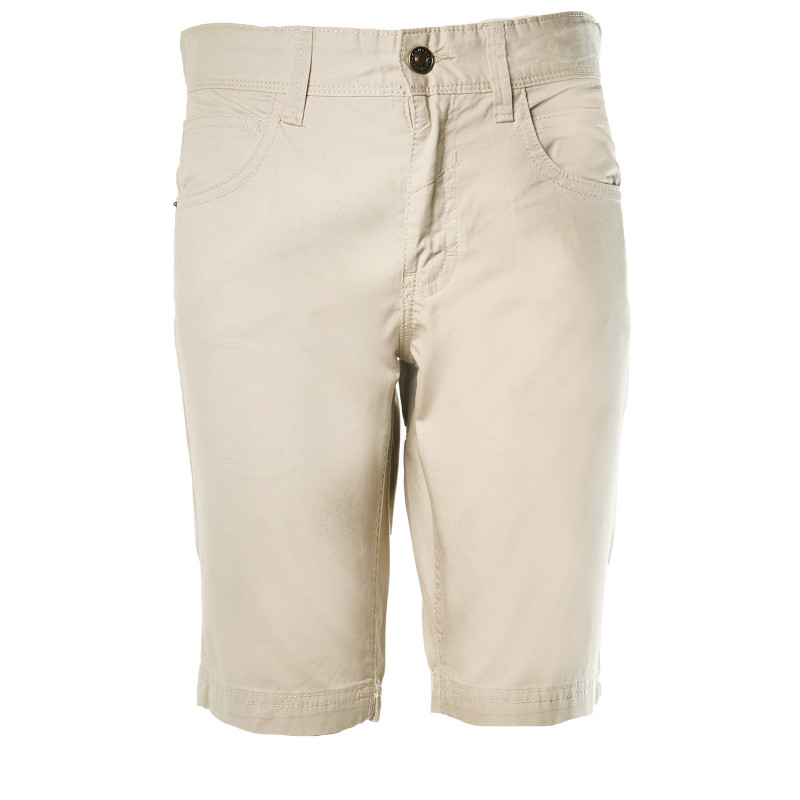 Памучни панталони за момче бежови  131873