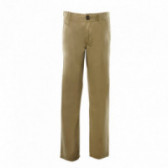 Памучни панталони за момче кафяви Benetton 131892 