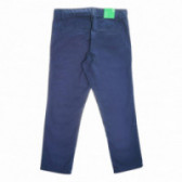 Памучни панталони за момче сини Benetton 131896 2