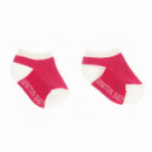 Чорапи за бебе за момиче розов Benetton 132371 2