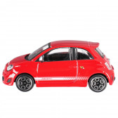 Колекционерска количка Fiat Abarth, червен - 1/43 Bburago 132478 3