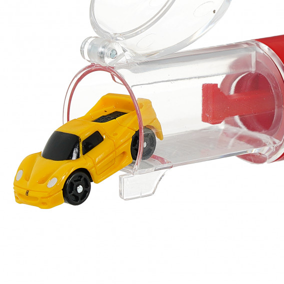 Комплект за игра, изстрелвачка с количка Ferrari № 14 Bburago 132853 3