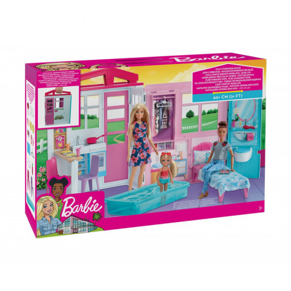 Барби сгъваема къща Barbie 133043 