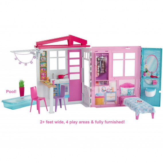Барби сгъваема къща Barbie 133044 2