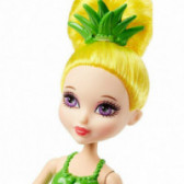 Кукла - русалка dreamtopia, с жълта опашка Barbie 136578 4