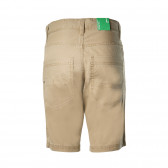 Къс панталон с бледо райе за момче Benetton 136664 2