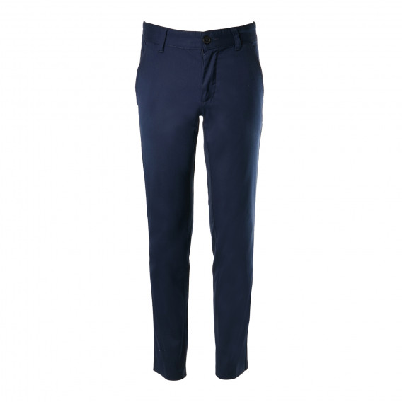 Памучни панталони за момче сини Benetton 136702 