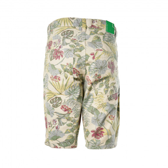 Памучни панталони многоцветни за момче Benetton 136803 2