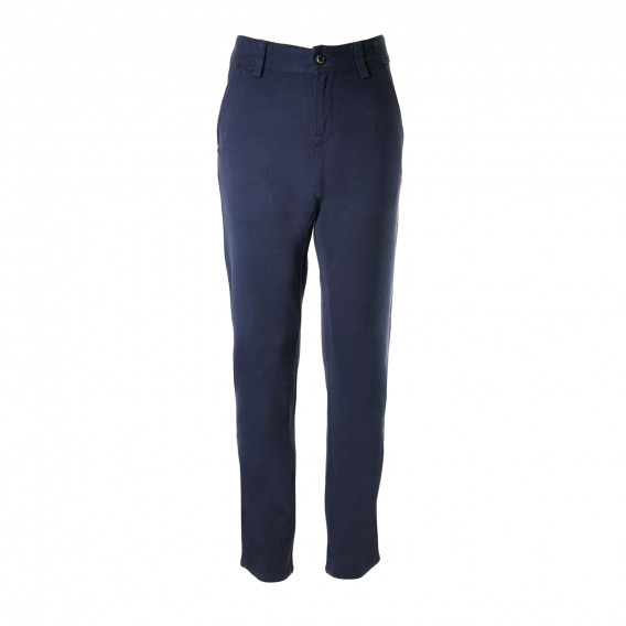 Памучни панталони за момче сини Benetton 136823 