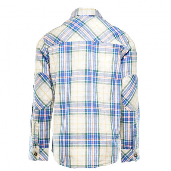 Памучна риза за момче многоцветна Benetton 136873 2