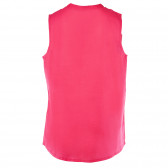 Памучна риза без ръкави за момиче розова Benetton 136940 2