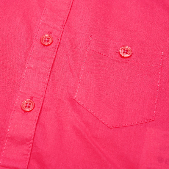 Памучна риза без ръкави за момиче розова Benetton 136941 3