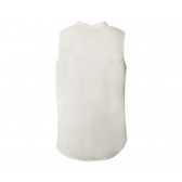 Памучна риза без ръкави за момиче бяла Benetton 136943 2