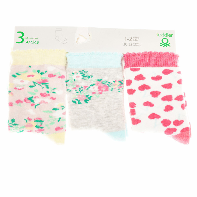 Комплект чорапи за момиче розови  137006