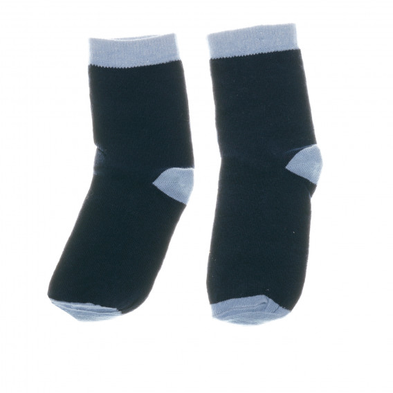 Комплект от три чифта чорапи за момче, сини Benetton 137115 3