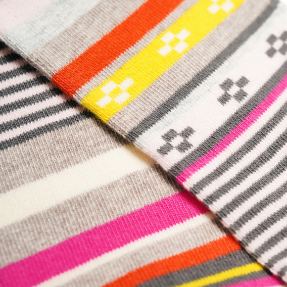 Комплект чорапи за момиче многоцветни Benetton 137211 3