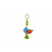 Дрънкалка тип камбанка, птица, цвят: син Lorelli 1374 