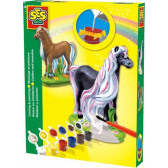 Комплект за отливки " цветни коне" SES 13820 