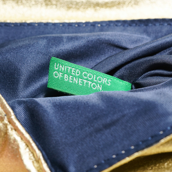 Чанта за момиче златиста Benetton 138210 3