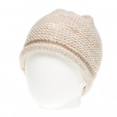 Комплект шапка и ръкавици за бебе за момиче розови Benetton 138370 3