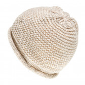 Комплект шапка и ръкавици за бебе за момиче розови Benetton 138371 4