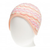 Комплект шапка и ръкавици за бебе за момиче розови Benetton 138374 7