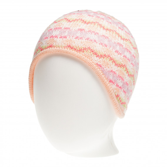 Комплект шапка и ръкавици за бебе за момиче розови Benetton 138374 7