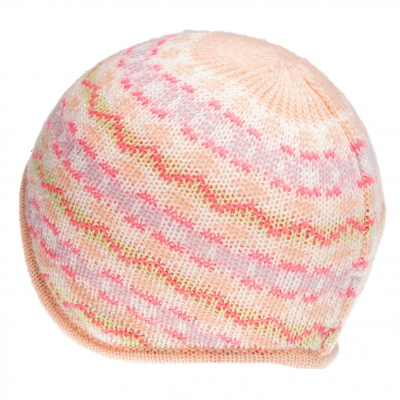 Комплект шапка и ръкавици за бебе за момиче розови Benetton 138375 8