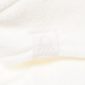 поларена шапка унисекс с емблема на марката, бяла Benetton 138426 3