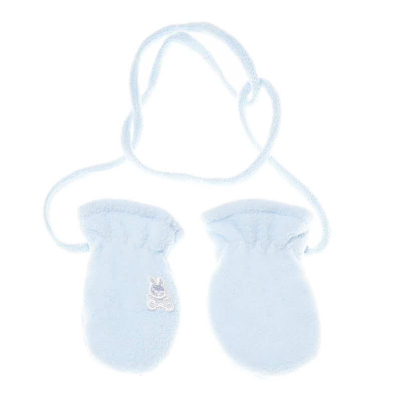 Ръкавици за бебе за момиче сини  138438