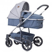 Комбинирана детска количка S 500 Grey Maps 2 в 1 Lorelli 13957 