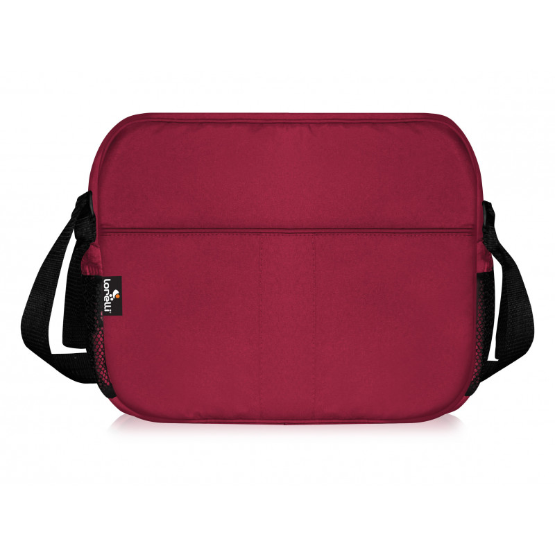 Чанта за бебешки аксесоари, червена  14069