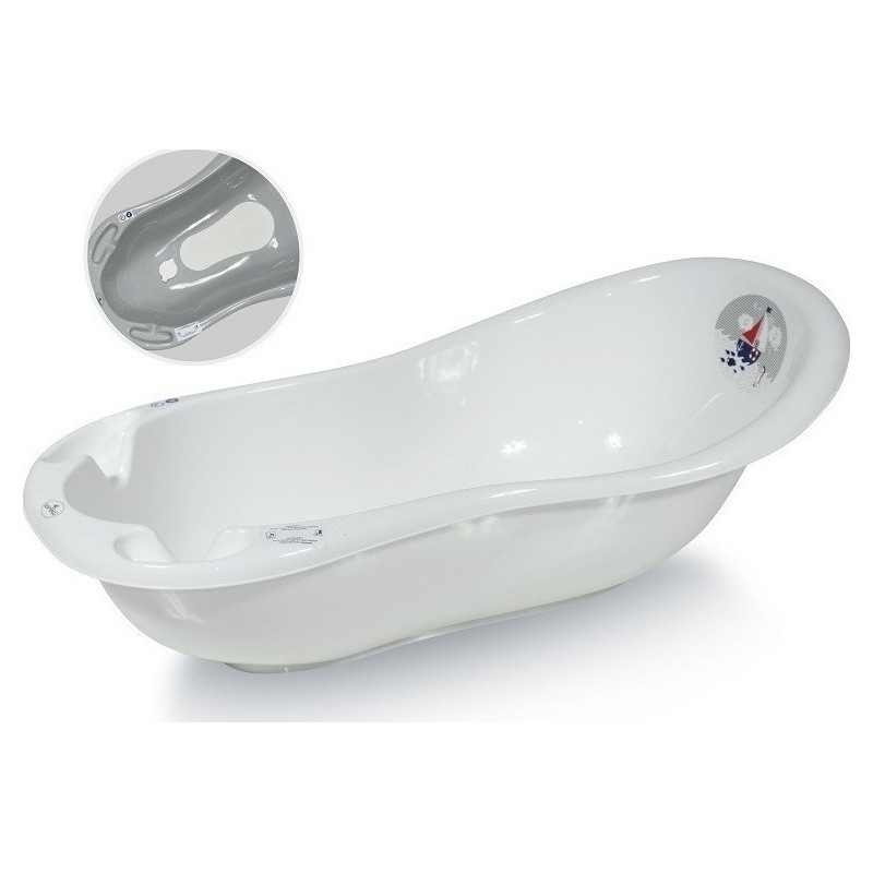 Нехлъзгаща вана за бебе, бяла  14162