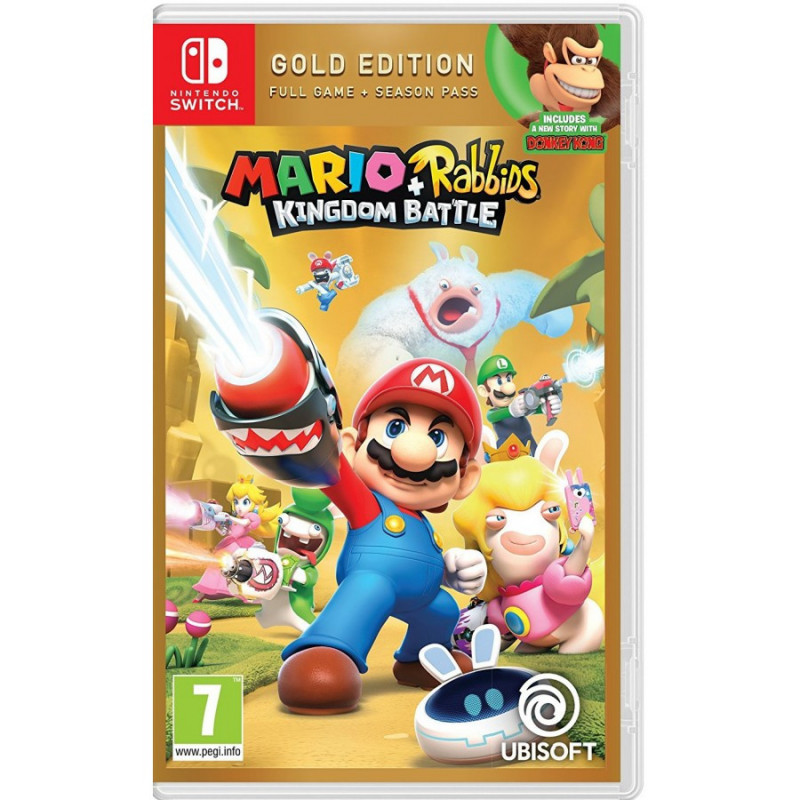 Mario + rabbids: kingdom battle - gold edition nintendo switch  14232