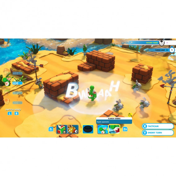 Mario + rabbids: kingdom battle - gold edition nintendo switch  14234 3