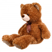 Плюшена мечка с панделка - беж, 120 см Amek toys 143691 2