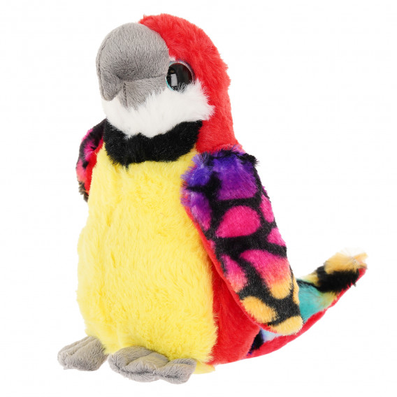Плюшен папагал - 20 см Amek toys 143706 2