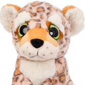 Кафяв леопард със зелени очи, 30 см Amek toys 143737 2