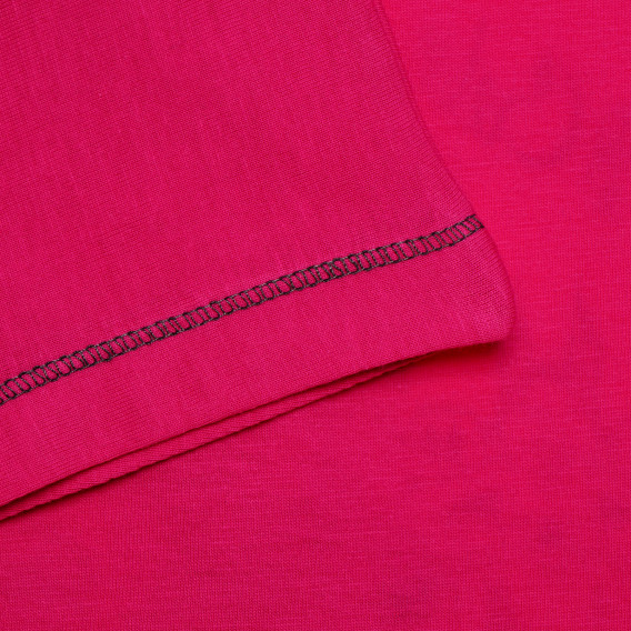 Памучна блуза с права кройка за момиче, розова Monster High 143881 3