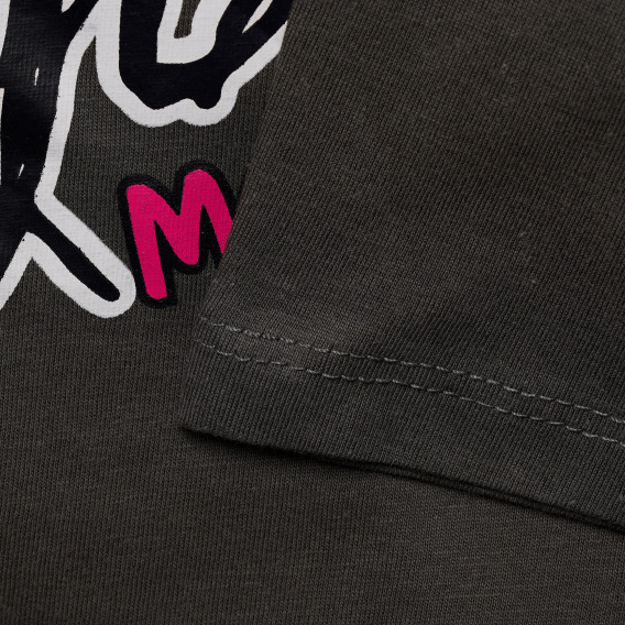 Памучен комплект от две части: блуза и панталони за момиче Monster High 143901 4