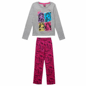 Комплект от блуза и панталон за момиче Monster High 143920 