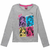 Комплект от блуза и панталон за момиче Monster High 143927 4