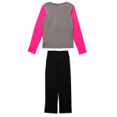 Памучен комплект от блуза и панталон за момиче Monster High 143938 