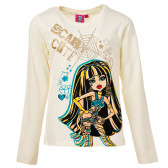 Памучна блуза за момиче Monster High 144054 