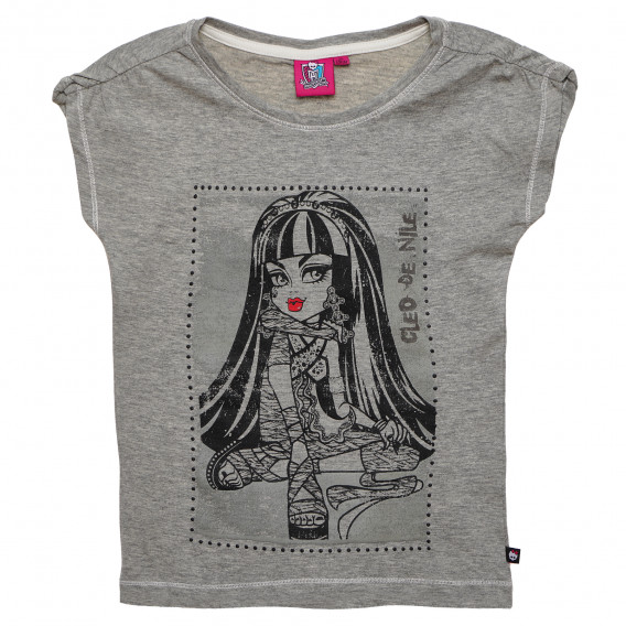 Блуза за момиче, сива Monster High 144136 