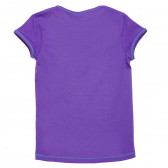 Памучна блуза за момиче, лилава Monster High 144206 4