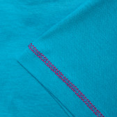 Памучна блуза с декоративни лилави шевовое за момиче Monster High 144218 3