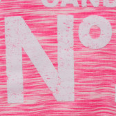 Памучна тениска розова за момиче FZ frendz 145904 2