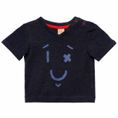 Памучна тениска за бебе, синя Disney 145907 