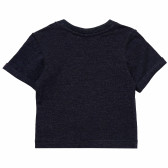 Памучна тениска за бебе, синя Disney 145910 4